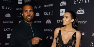 Dalam sebuah video yang Kim Kardashian rilis di aplikasinya, ia mengatakan Kanye West tidak menyukai nama tengahnya.(Getty Images - Taylor Hill - Cosmopolitan)