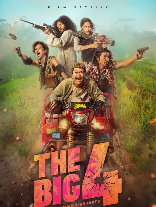 Film ini menyajikan berbagai aksi pertarungan seru bercampur sentuhan komedi segar. [Foto: Netflix]