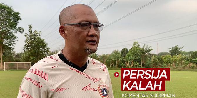 VIDEO: Komentar Sudirman Setelah Persija Jakarta Kalah dari AHHA PS Pati FC