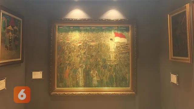 Lukisan Rapat Ikada Karya Otto Djaya