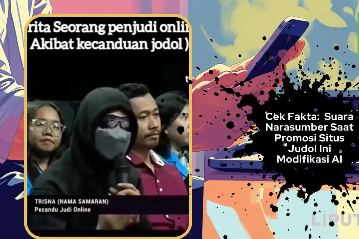 Cek fakta narasumber promosi situs judol di stasiun TV berita