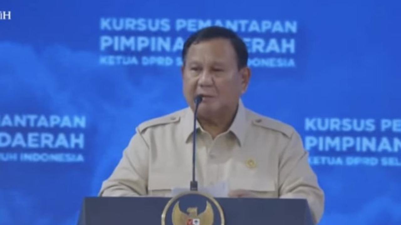 Presiden Prabowo Beri Arahan Penting untuk Ketua DPRD Seluruh Indonesia di Magelang