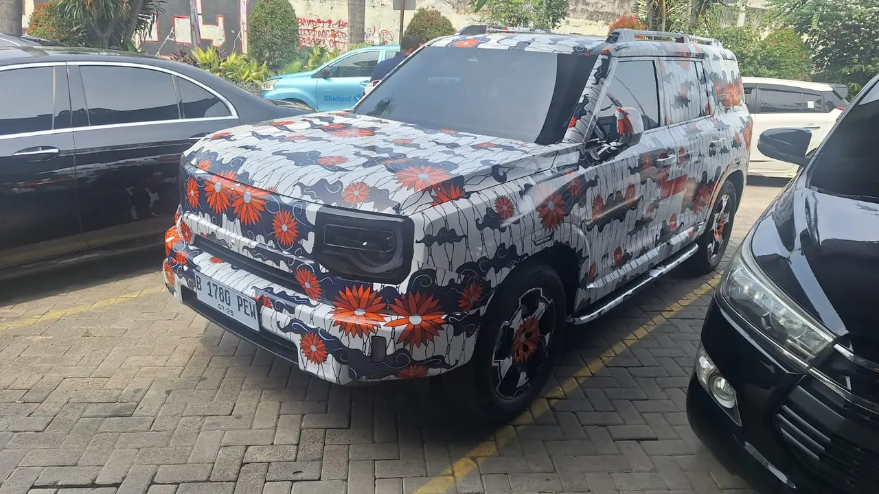 Baic BJ30 Hybrid Tertangkap Kamera Diuji di Jalanan, Begini Wujudnya (Arief A/Lipunta6.com)