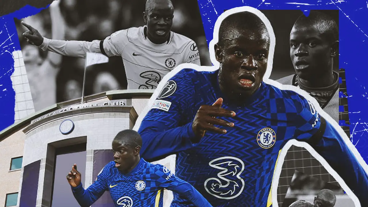Chelsea - Ilustrasi N'golo Kante