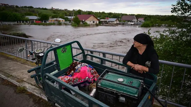 Badai Boris Hantam Rumania, Banjir Rendam Ribuan Rumah Warga