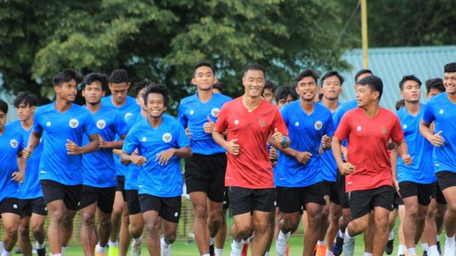 Timnas Indonesia U-19 latihan di Kroasia.