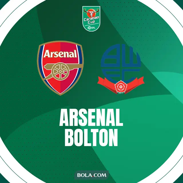 Carabao Cup - Arsenal Vs Bolton