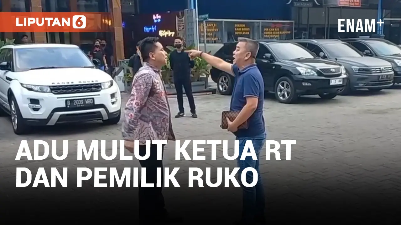 KETUA RT ADU MULUT DENGAN PEMILIK RUKO YANG AMBIL BAHU JALAN DAN TUTUP SALURAN AIR