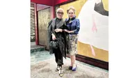 Gaya Syahrini dan Dewi Soekarno saat Makan Bersama, Glamor dengan Karakter Kuat yang Tak Terlupakan