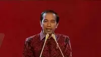 Jokowi Pidato Soal Pertumbuhan Ekonomi di HUT ke-44 PDIP
