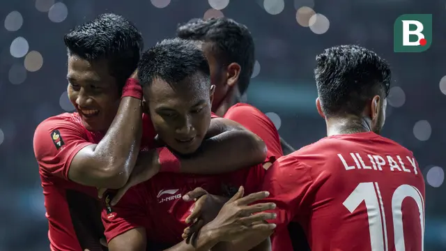 Sepak Bola : Indonesia Vs Chinese Taipei