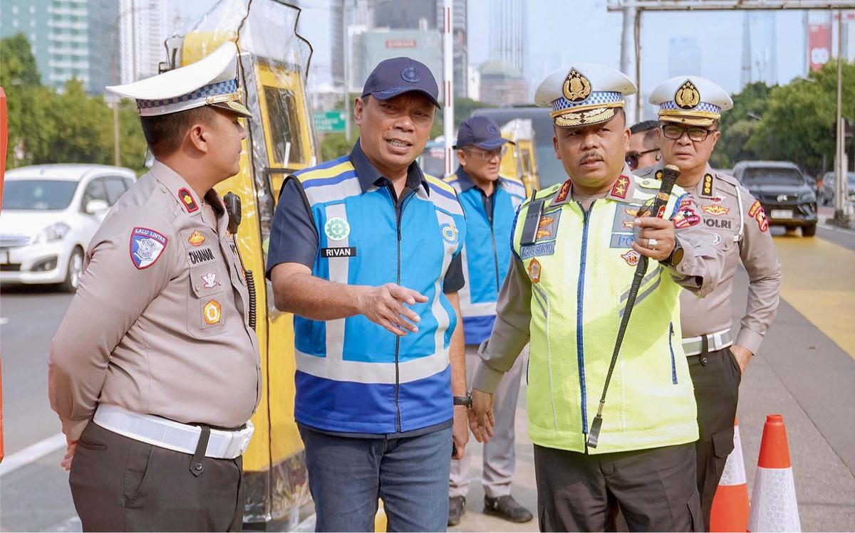 FOTO: Layanan Tol Dalam Kota Kembali Normal, Jasa Marga Pastikan 7 Gerbang Tol Beroperasi Penuh