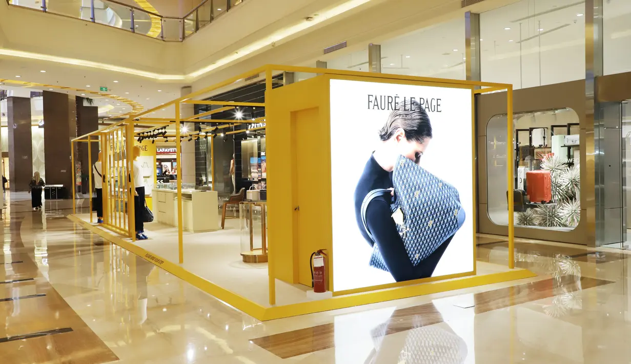 Deretan aksesori lainnya juga semakin menjadikan pop-up istimewa. [Foto:  Fauré Le Page]