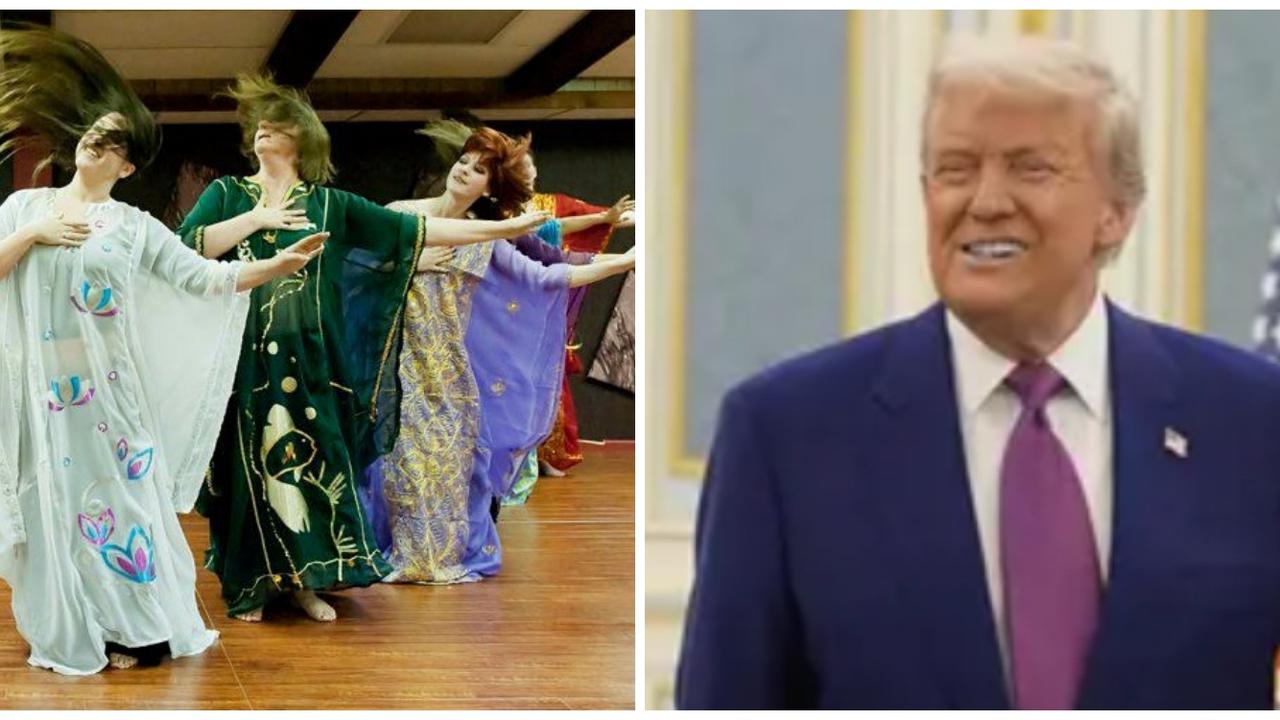 Khaleegy, Mengenal Tarian Rambut yang Diperagakan Deretan Wanita Sambut Kunjungan Presiden Trump ke UEA