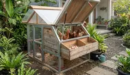 6 Ide Kandang Ayam dengan Atap yang Bisa Dibuka, Praktis dan Nyaman untuk Unggas