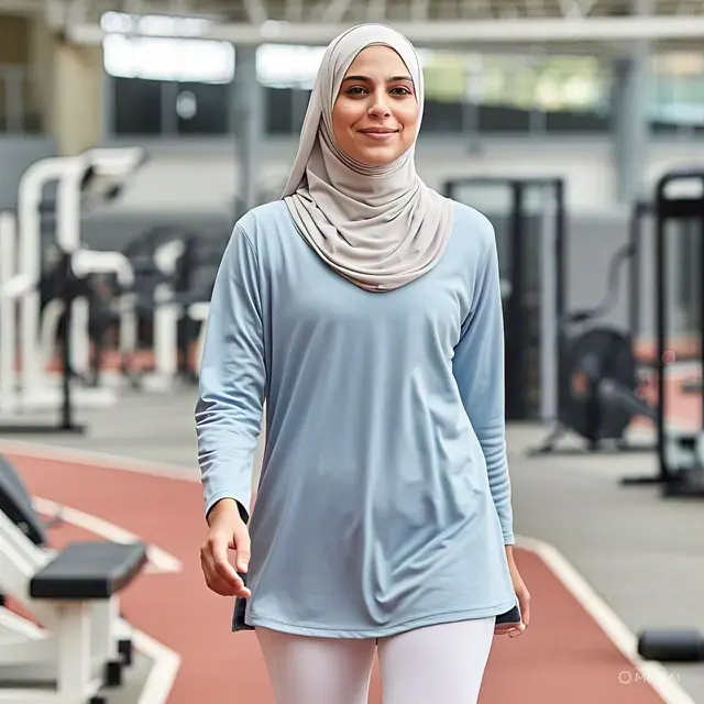 Outfit Jogging Wanita Hijab Simple