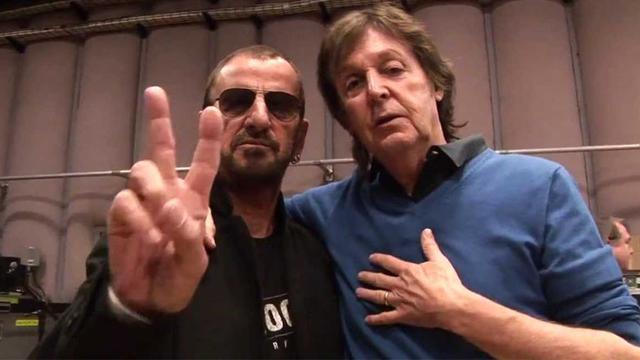 Paul McCartney dan Ringo Starr