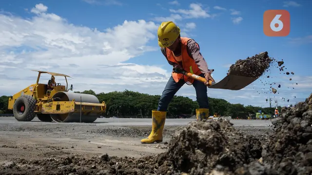 Foto: Penampakan Terbaru Proyek Pembangunan Sirkuit Formula E, Ada yang Sudah Mulai Diaspal