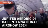 Dihadiri Luhut, Bali International Airshow 2024 Resmi Dibuka