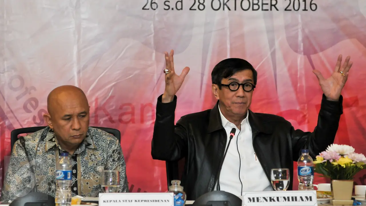 20161026-Bahas Peta Reformasi Hukum, Menkumham Kumpulkan Pakar-Yoppy