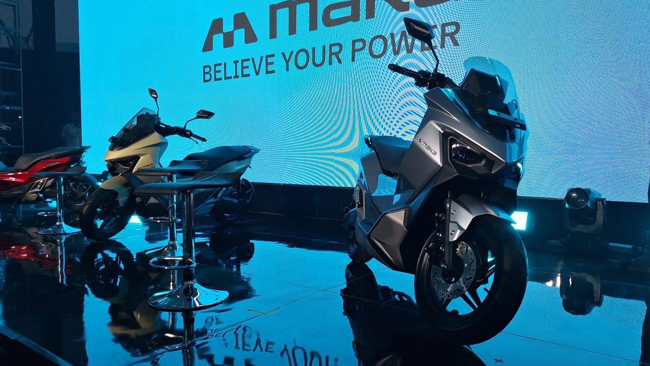 Motor Listrik Maka Cavalry. (Liputan6.com/Arief Azhari)