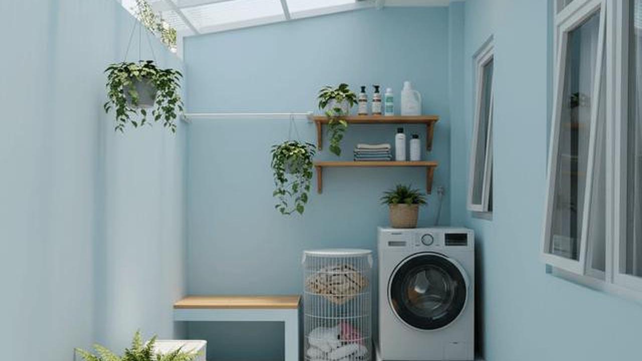 7 Desain Teras Rumah Sempit Muat untuk Usaha Laundry, Solusi Bisnis Rumahan Efisien