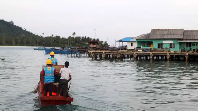 Diangkut menggunakan kapal selama 45 hari (Liputan6.com/Nurseffi Dwi Wahyuni)