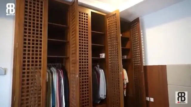 Salah satu bagian dari kamar Rizky Billar