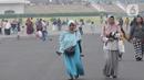 Data pengunjung kawasan Monas dari wisatawan Nusantara sebanyak 45.08 orang dan wisatawan mancanegara 197 orang dengan total 45.905 orang. (merdeka.com/Imam Buhori)