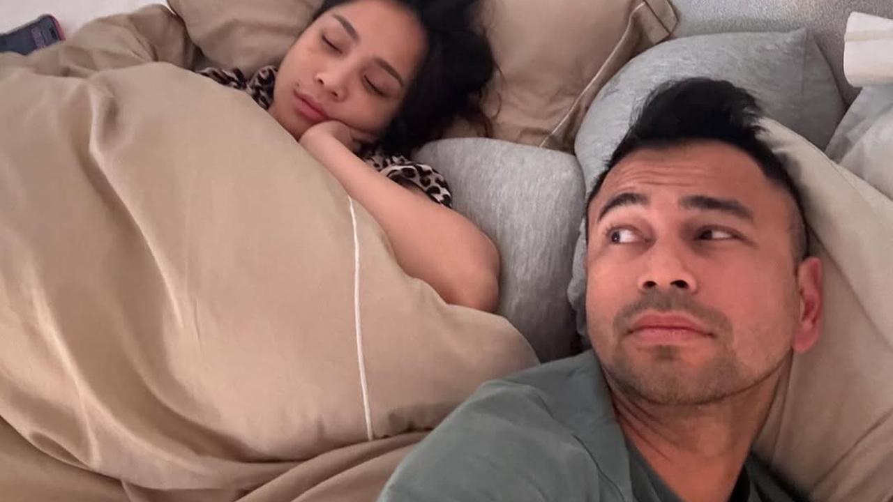 Raffi Ahmad Posting Nagita Lagi Tidur, Netizen: Tidurnya aja Tetap Cantik