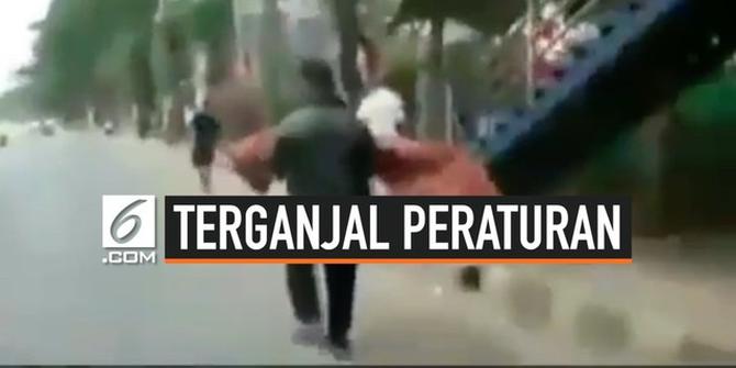 VIDEO: Terganjal Peraturan, Paman Angkut Jenazah Keponakan Sambil Jalan