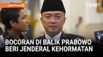 Presiden Prabowo Subianto menganugerahkan pangkat istimewa kepada masing-masing satu purnawirawan Tentara Nasional Indonesia (TNI) Djamari Chaniago dan Ahmad Dofiri dari Kepolisian Negara Republik Indonesia (Polri).