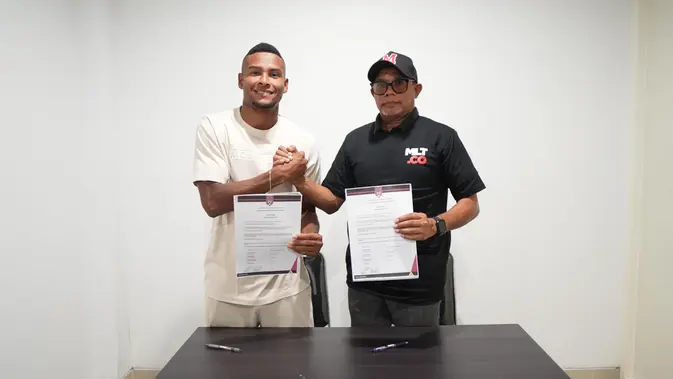Wbeymar Angulo Pilih Bertahan di Malut United karena Sudah Seperti Rumah Sendiri