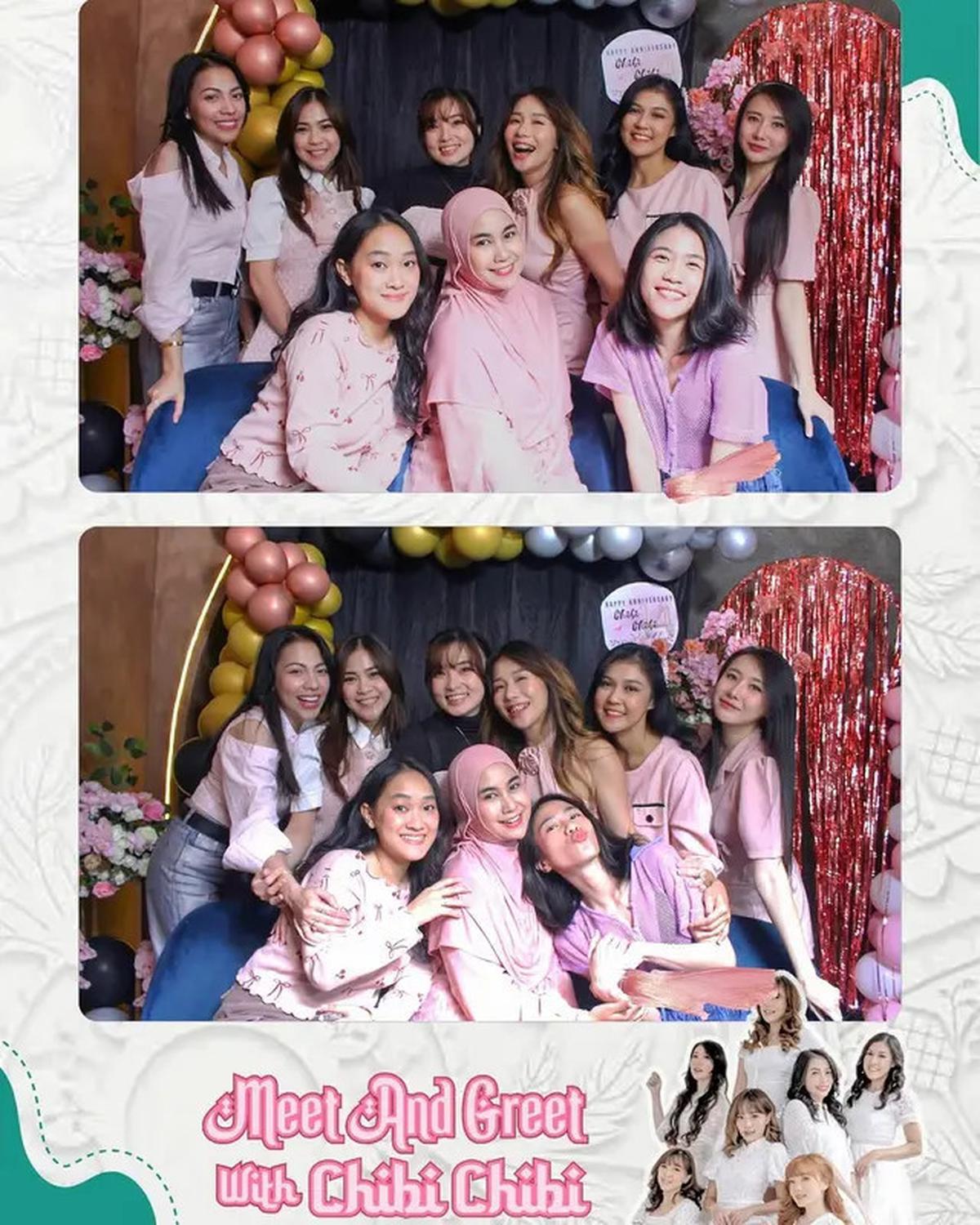 6 Potret Meet and Greet Chibi Chibi, Reuni Lengkap Bareng Anisa Rahma Setelah 14 Tahun