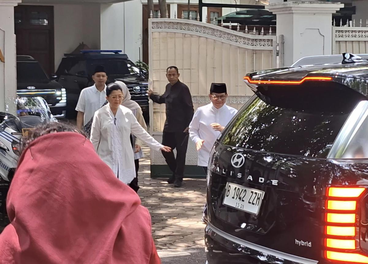 Hari Pertama Lebaran, Pramono-Rano Silaturahmi ke Rumah Megawati
