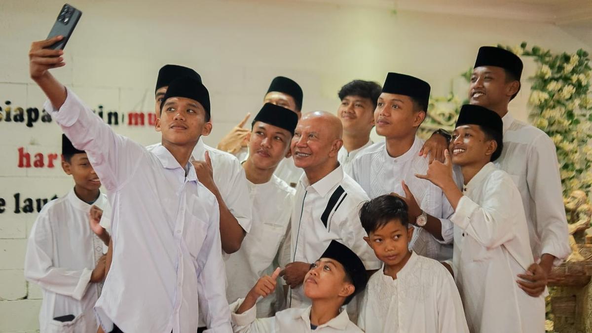 Ketua DPP PDI Perjuangan Said Abdullah saat peringatan Hari Santri