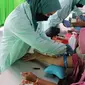 Peresmian Rangkaian Kegiatan HUT ke-50 PT Bundamedik Tbk (BMHS) dengan kegiatan CSR RSIA Az Zahra Palembang bersama Diagnos Laboratorium Utama dan Morula IVF Indonesia Melakukan Pengecekan untuk Kesehatan Perempuan, Kesehatan Ibu Hamil, dan Kesehatan Reproduksi (Foto: Istimewa)