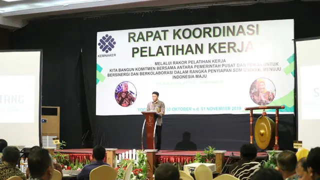 Menuju Indonesia Maju, Kemnaker Ajak Pemda Bersinergi Membangun SDM Unggul