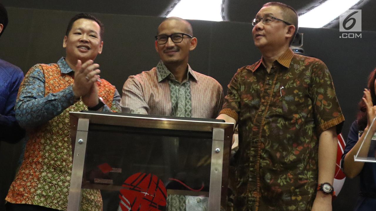 20170602-Sandiaga Uno Buka Perdagangan Bursa-Angga