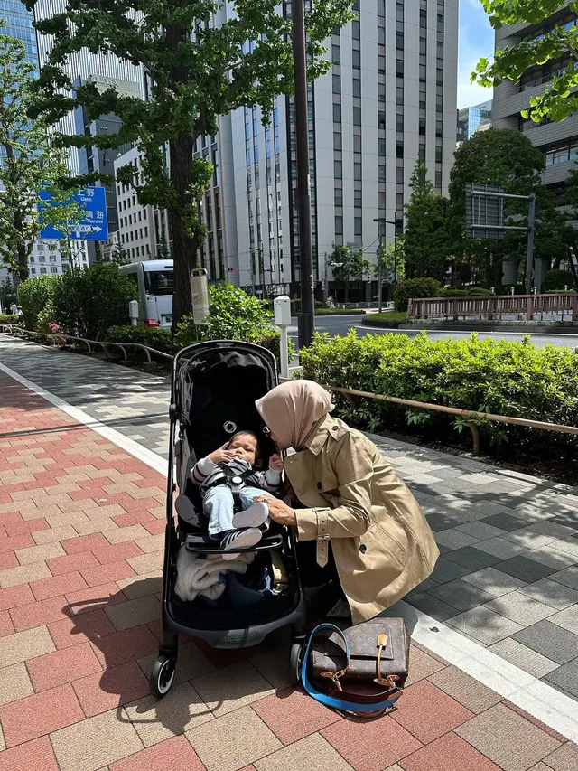 Nikita Willy di Jepang (Instagram/nikitawillyofficial94)