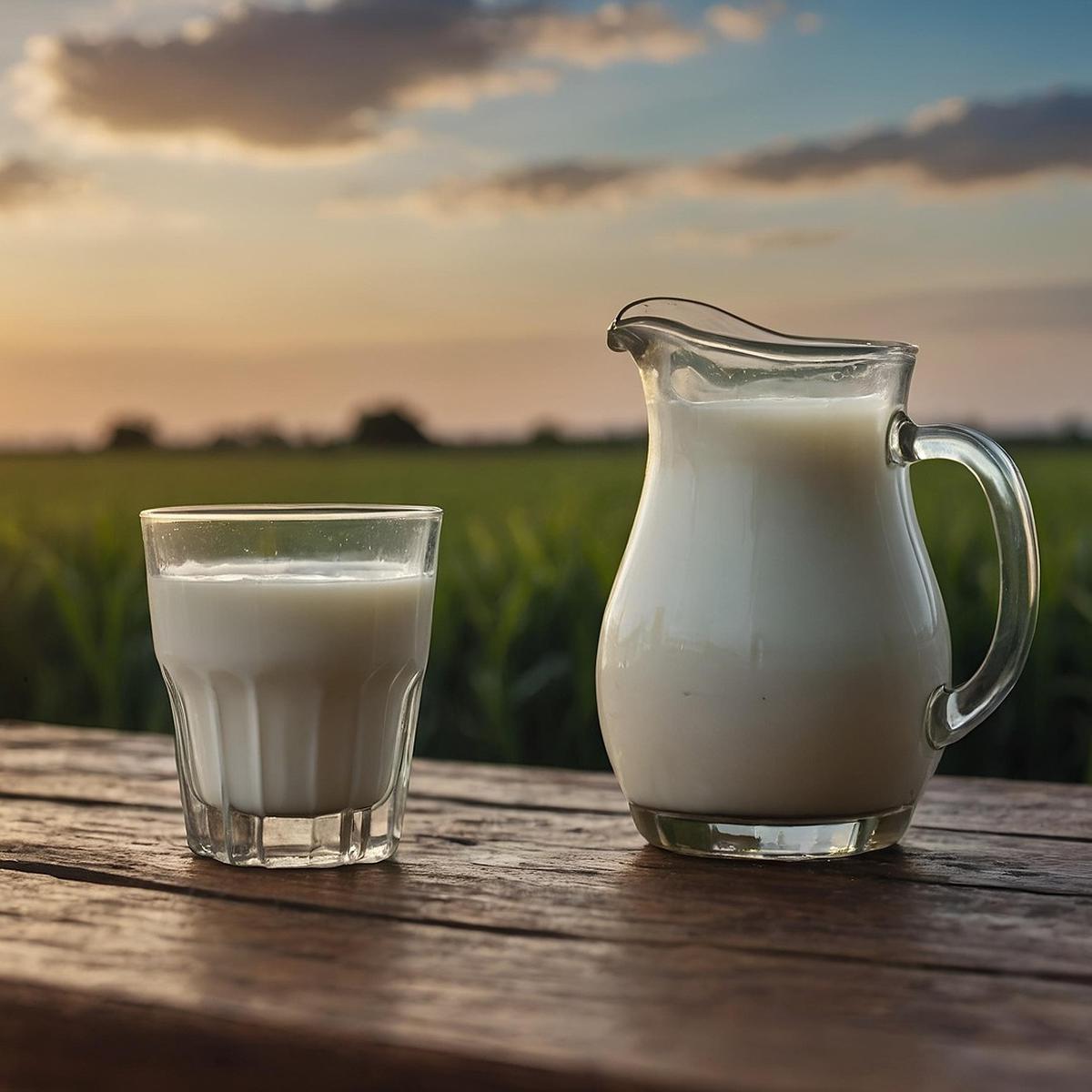ilustrasi minuman susu