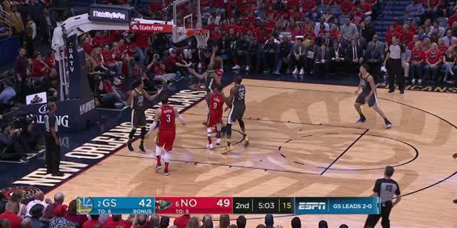 VIDEO : Cuplikan Pertandingan Plaoffs NBA, Pelicans 119 vs Warriors 100