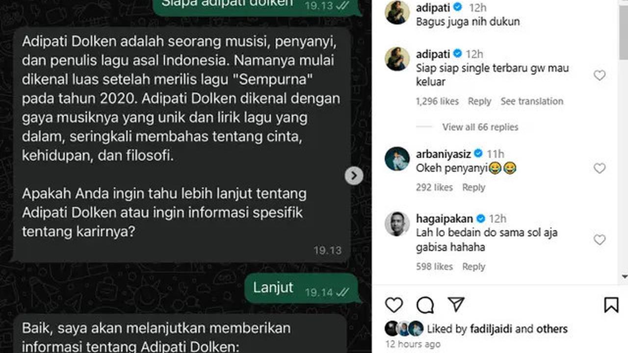 Chat 10 Artis dengan Meta AI Ini Jawabannya Halu, Bikin Ngakak