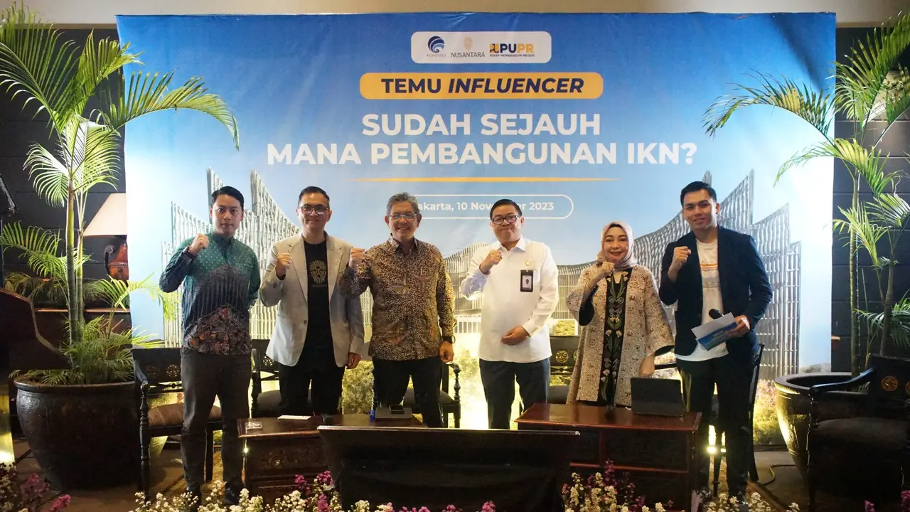 Acara 'Temu Influencer' disebut Sekretaris Otorita IKN Achmad Jaka Santos Adiwijaya karena menilai pentingnya peran influencer untuk menyebarkan pemberitaan positif mengenai IKN ke seluruh lapisan masyarakat.