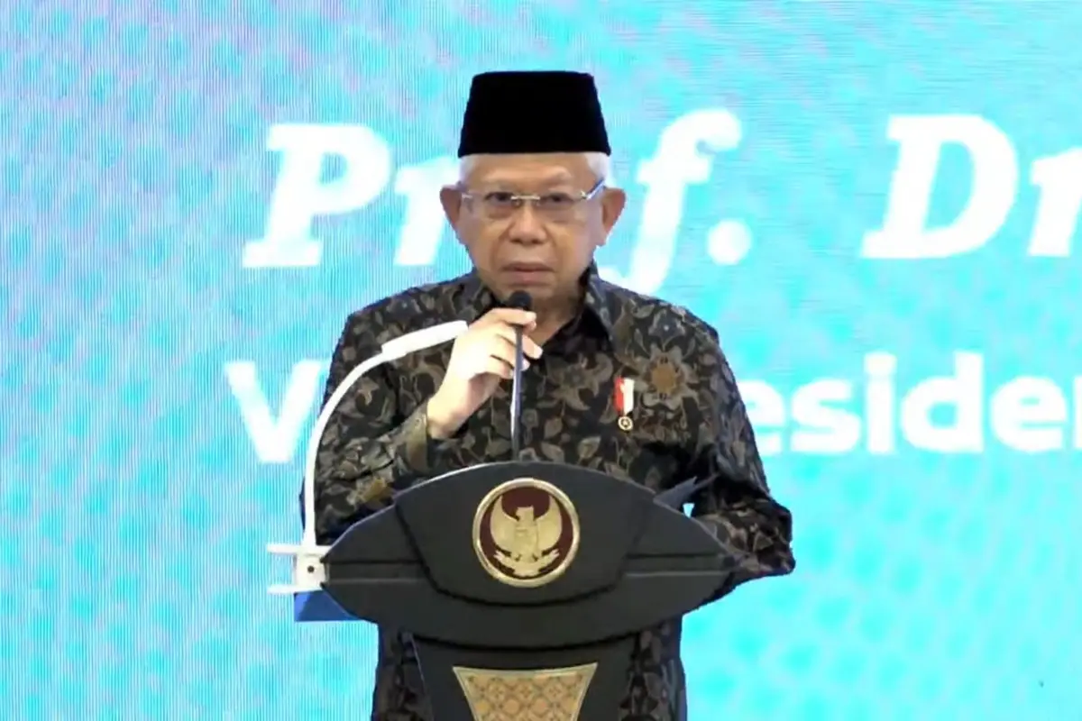 Wakil Presiden Ma'ruf Amin membuka gelaran Halal 20 atau H20 sebagai bagian dari Presidensi G20 Indonesia. Kamis (17/11/2022).