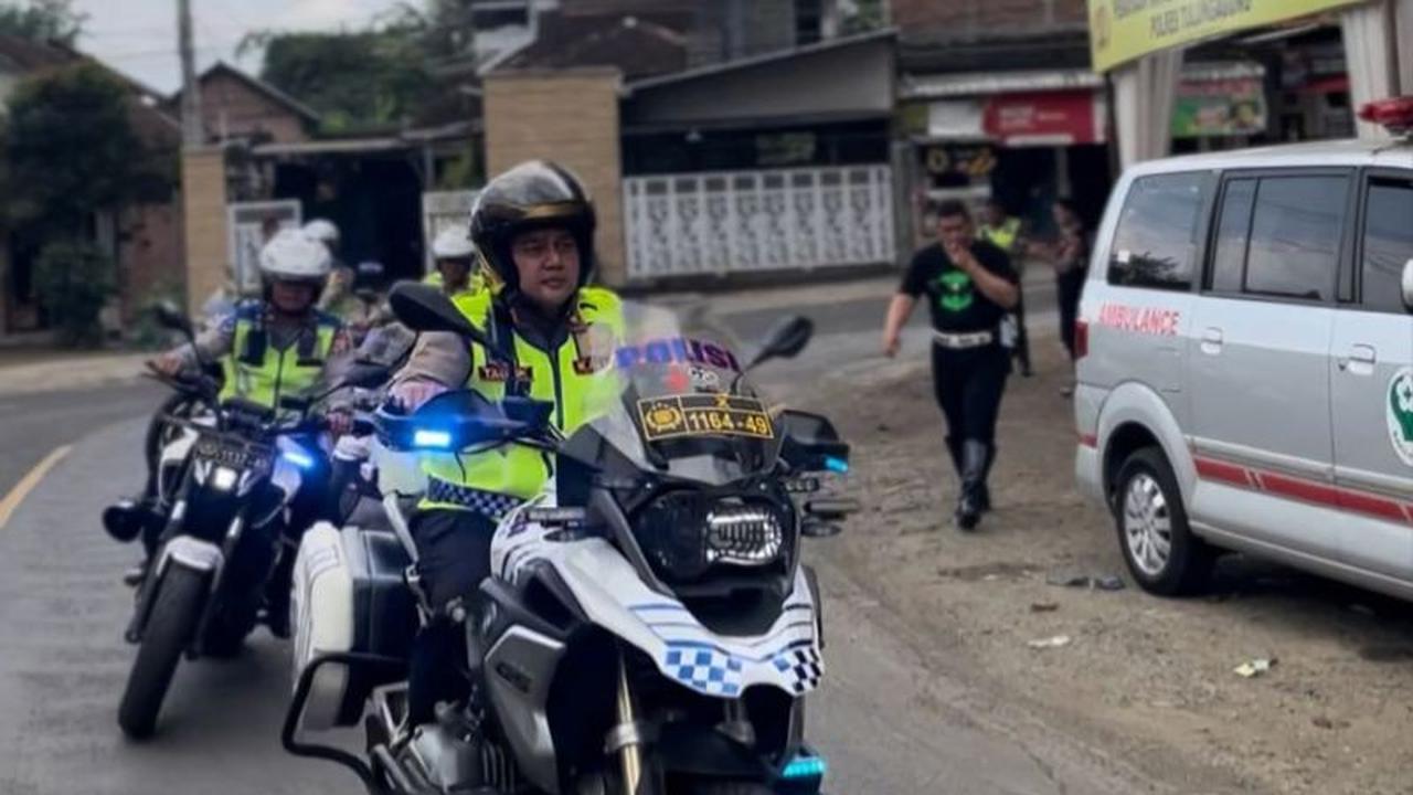 Antisipasi Lonjakan Arus Lalu Lintas Tahun Baru, Satlantas Tulungagung Siagakan Lima Tim Pengamanan