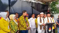 Dedi Mulyadi dan Erwan Setiawan menjadi bakal pasangan calon Pilgub Jabar yang pertama mendaftar ke KPU, Selasa, 27 Agustus 2024.