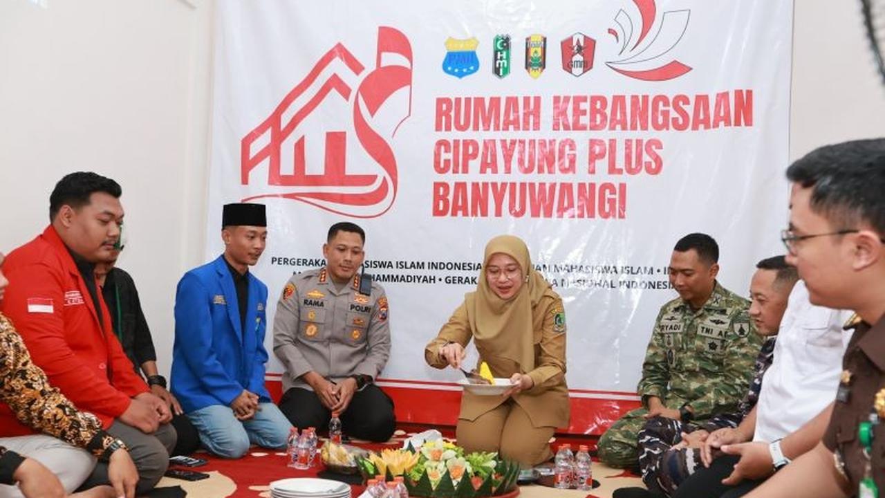 Satu-satunya di Jatim! Rumah Kebangsaan Banyuwangi Jadi Simbol Sinergi Mahasiswa dan Aparat Keamanan