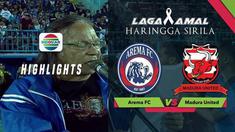 Perwakilan 18 klub Liga 1 2018 berikrar menjalani kompetisi dan rivalitas tanpa kekerasan di Stadion Kanjuruhan, Malang, Sabtu (29/9/2018)