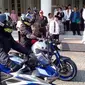 Dalam touring Jakarta-Lombok, 7 Srikandi inmenggunakan motor sport tiga tipe Yamaha, seperti MT-09, YZF-R6 dan YZF-R25.